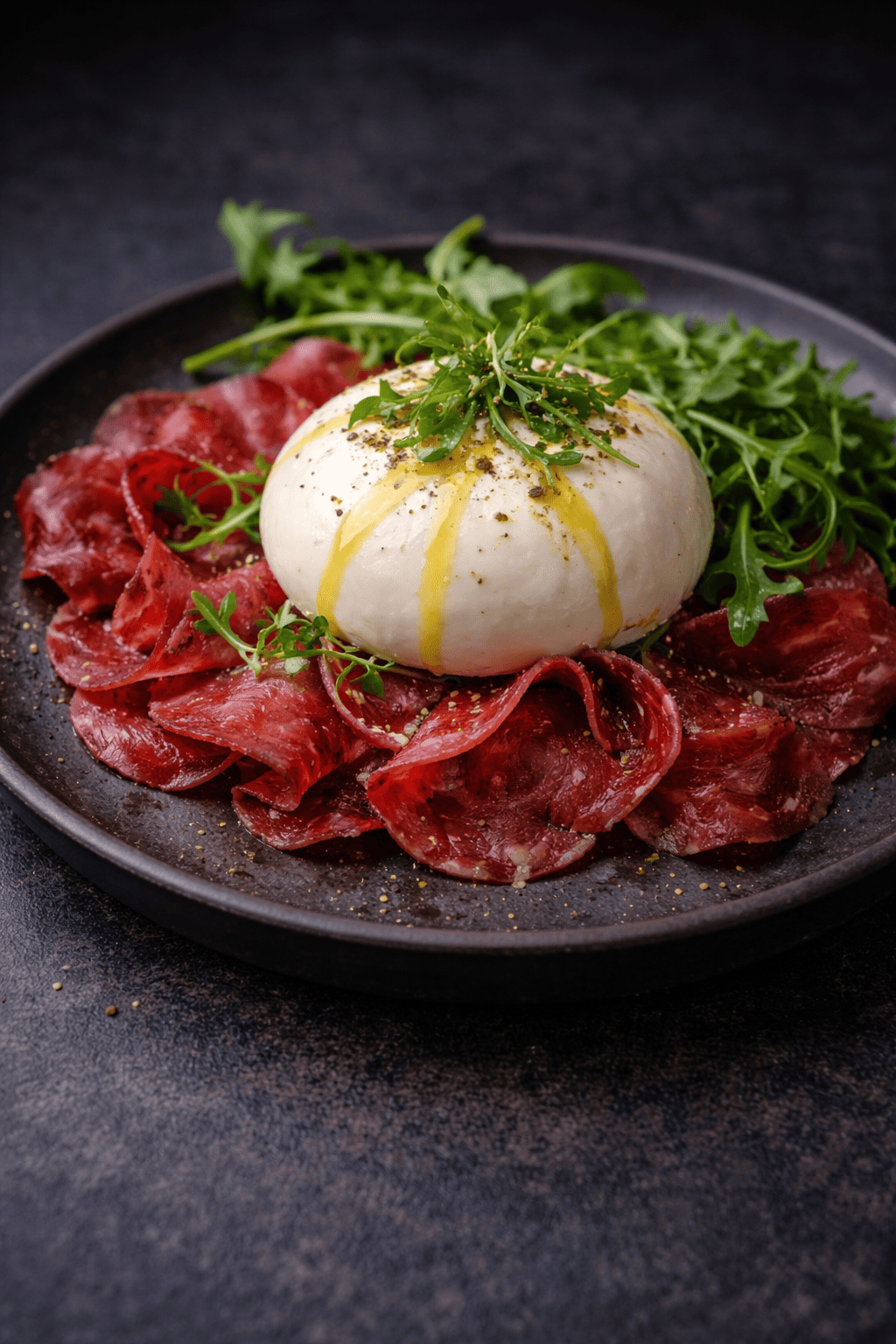 Burrata con Bresaola