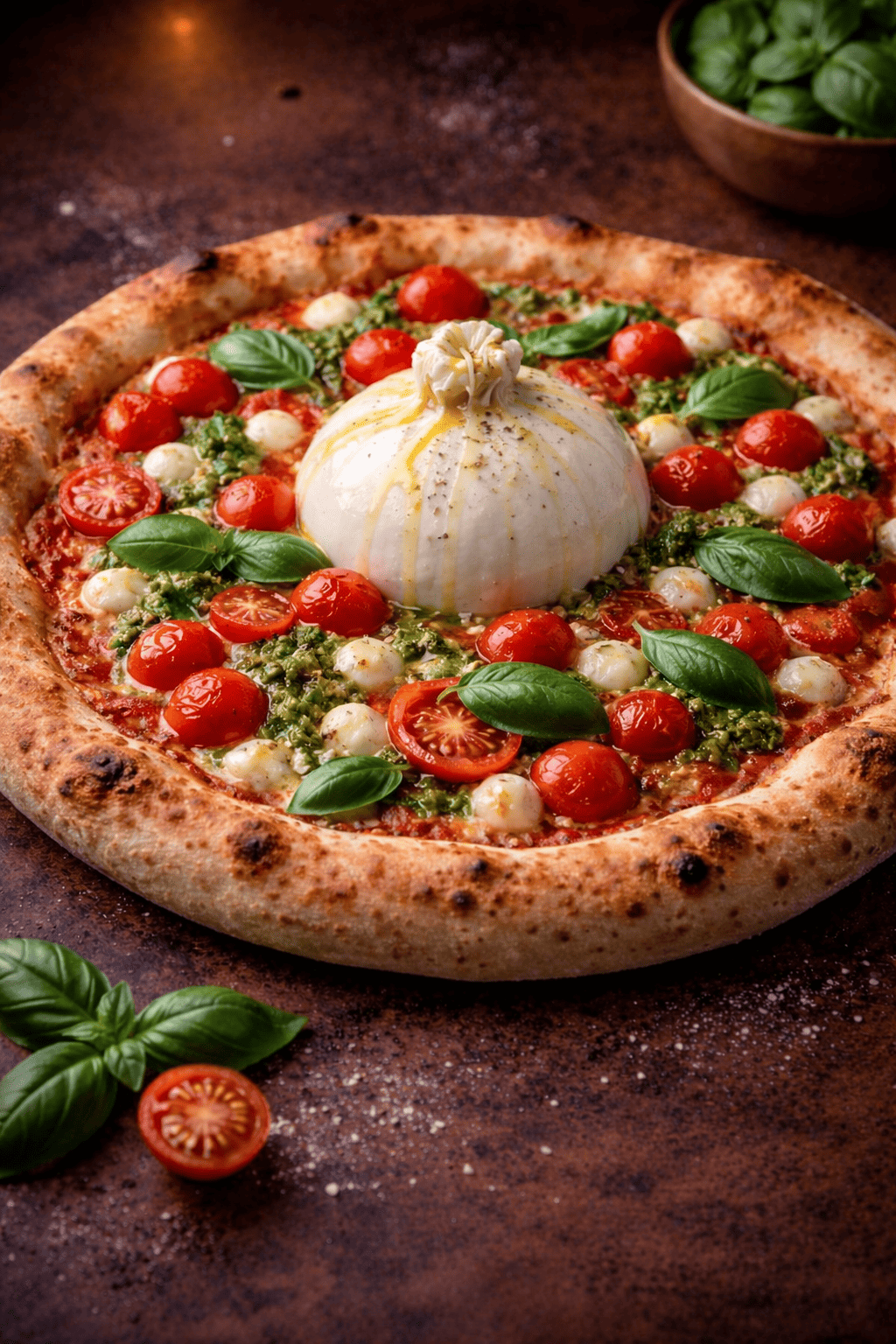 Burrata e Pesto